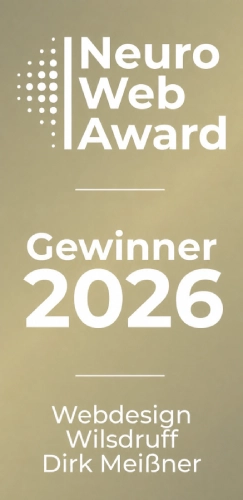 Neuro Web Award 2026, Gewinner Webdesign Wilsdruff